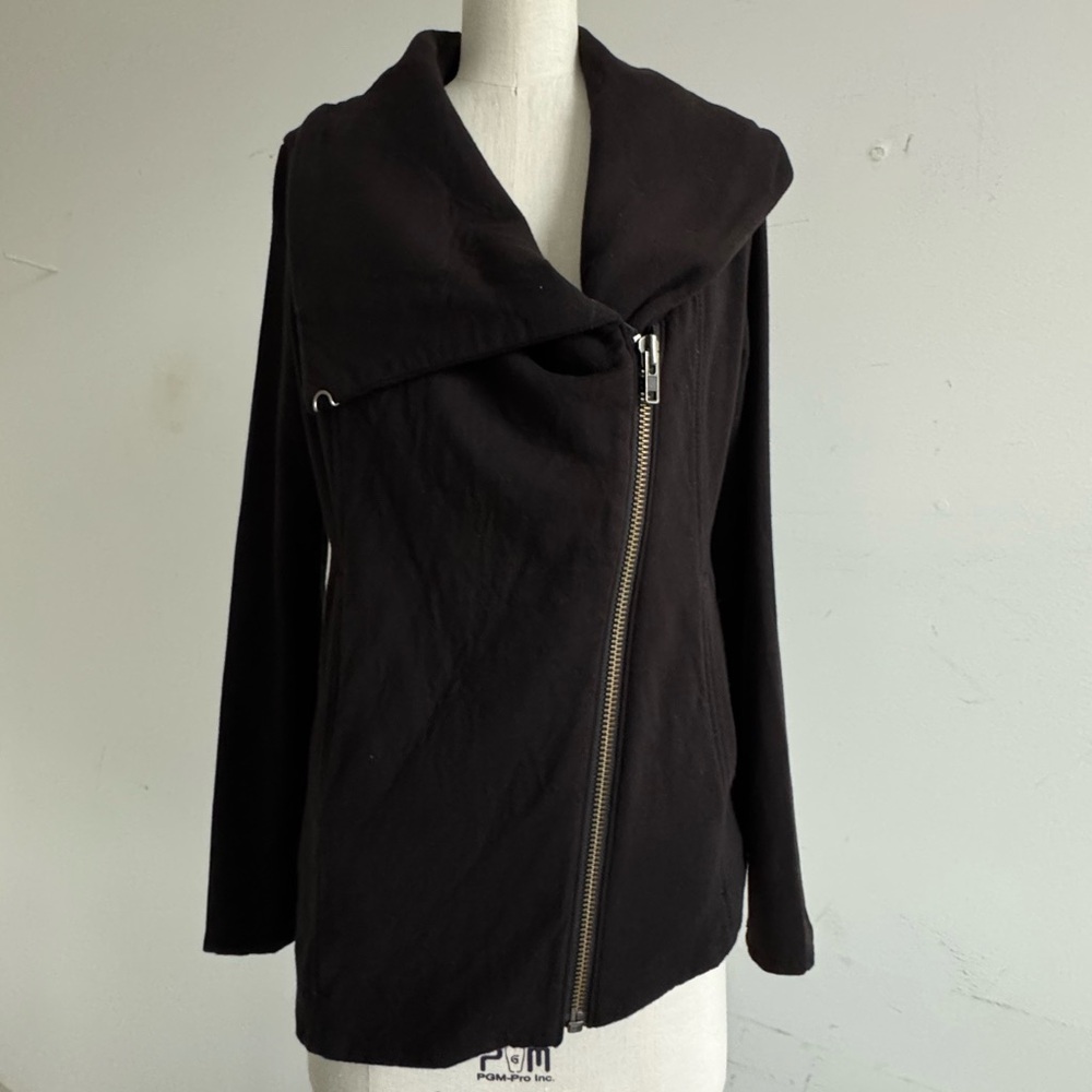 Helmut Lang Black Women's zipper top L - Picture 5 of 10